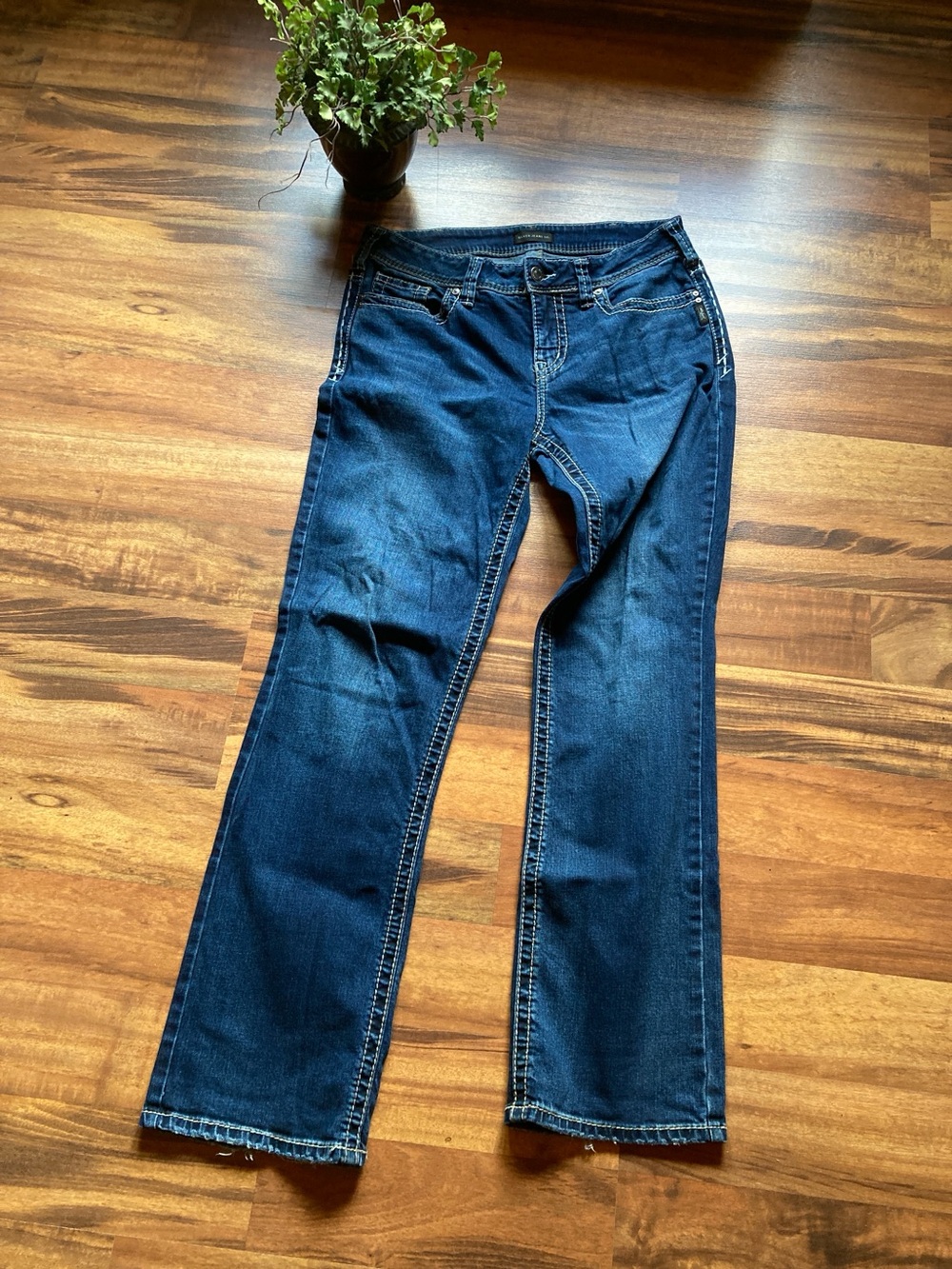 Silver Jeans Size 31 Suki Slim Bootcut Jeans